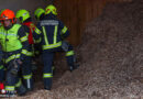 Oö: Brand in einem Hackschnitzelbunker auf Bauernhof in Offenhausen