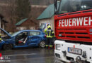 Oö: Zwei Verletzte bei Streifkollision zwischen Autobus und Pkw auf der B 138