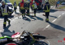 Bgld: Motorradlenker bei Kollision mit Pkw auf Kreuzung in Pinkafeld verletzt