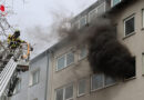 D: Küchenbrand in einem Mehrfamilienhaus in Essen