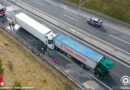 Oö: Eingeklemmter Lenker nach Lkw-Auffahrunfall auf S10 bei Freistadt