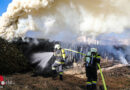 Stmk: Starke Rauchentwicklung bei Heckenbrand in Spielberg