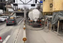 Schweiz: Lkw-Lenker erstickt bei Panne beim Betonstaub-Abladen auf A1-Baustelle in Staubwolke