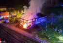 Oö: Großbrand auf landwirtschaftlichem Anwesen in Bad Zell