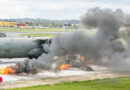 Oö: Recon Summit 23 → Flugnotfallübung am Flughafen Linz-Hörsching