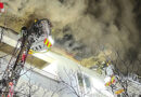 Bayern: Drei Drehleitern bei Millionen-Feuer in Wohnanlage in München im Einsatz