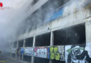 Stmk: Feuer in Lagerraum der Tiefgarage der Merkur-Arena in Graz