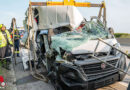 Nö: Transporter kracht auf A1 bei Loosdorf auf Lkw → eine Horde an Schutzengeln fuhr mit