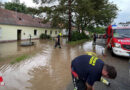 Nö: Starkregen führte am 7.6.2023 zu Überschwemmungen im Bereich Aspersdorf und Wullersdorf