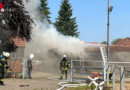 D: Brand einer Pferdebox in Sottrum