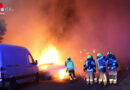 D: Fahrzeug-Vollbrand in Coesfeld