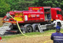 D: 25 Feuerwehrleute aus dem Landkreis Karlsruhe bei Katastrophenschutzübung „Heißer Norden“