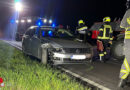 Nö: Schwerer Unfall zwischen Moped und Pkw auf der B60