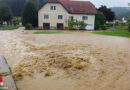 Bgld: Überflutungen nach Unwetter über Tauka am 1. Juli 2023