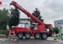 Oö: Zugmaschine verliert Sattelauflieger → Kraneinsatz in Steyr