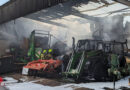 D: Brand einer Maschinenhalle in Psychiatrie in Gangelt