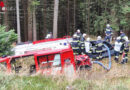 Stmk: Forstmaschinenbrand im Wald → Abschnittsübung am Nationalfeiertag in Pinggau