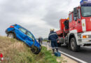 Nö: Pkw-Überschlag auf der B 1 bei Zelking-Matzleinsdorf