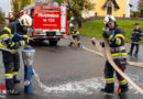 Stmk: Branddienstleistungsprüfung durch zwei Gruppen der FF Sparberegg in Pinggau absolviert