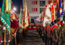 Gemeinsame Flaggenparade 2023 der steirischen Einsatzorganisationen in Lebring am Vorabend zum Nationalfeiertag