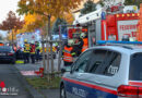 Oö: Medizinischer Notfall → Autolenkerin in Wels mit Pkw gegen Hauswand geprallt