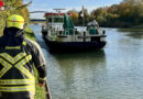 D: Öl auf Wasser in Hünxe durch Baumaschine