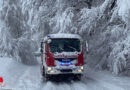 Stmk: Feuerwehren des Bereiches Leoben mit rund 300 Kräften im Schnee-Dauereinsatz