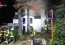 D: Dachstuhlbrand an Einfamilienhaus in Brandis