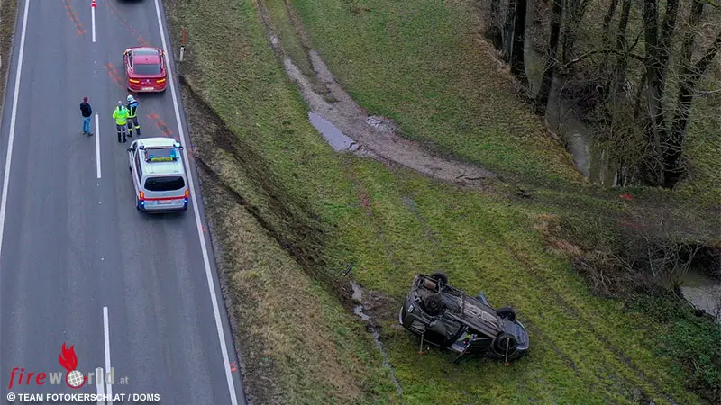 Oö: Unfall Mit Zwei Pkw Auf B 148 → Zwei Leichtverletzte Bei Katzenberg ...