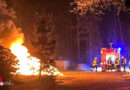 D: Geparkter Pkw in Celle in Vollbrand