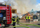 Oö: Feuer auf Abbruch-Baustelle in Kematen am Innbach