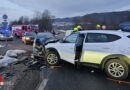 Stmk: Bei Pkw-Kreuzungsunfall in Mitterdorf (St. Barbara) verletzt