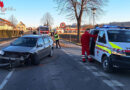 Stmk: Pkw-Rettungsfahrzeug-Kollision in Altneudörfl (Bad Radkersburg)