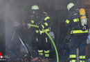 Bayern: Brand in Garage in München