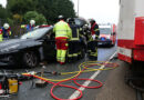 D: Pkw-Lenkerin nach Kollision mit Stadtbahn in Dortmund eingeschlossen