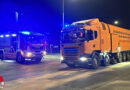 Nö: Massiver Dieselaustritt aus Lkw in Schwechat zieht mehrstündigen Feuerwehreinsatz nach sich