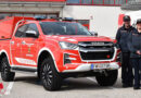 Oö: Neues Berglandlöschfahrzeug (BLF) mit Wechselcontainer-System für die Feuerwache Ahorn-Kaltenbach in Bad Ischl