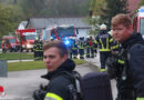 Oö: Acht Feuerwehren bei Zimmerbrand auf einem Bauernhof in Waldneukirchen im Einsatz