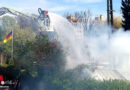 Bayern: Gartenhaus in München wurde ein Raub der Flammen