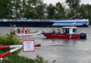 D: Wasserrettungsübung auf dem Main bei Hochheim mit rund 100 Einsatzkräften