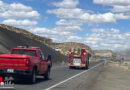 USA: Großfeuer nach Treibstoff-Güterzug-Entgleisung bei Lupton in Arizona