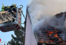 Nö: Dachstuhlbrand und zeitgleich mehrere Einsätze fordern FF Wiener Neustadt