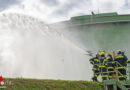 Oö: 23 Feuerwehren beübten Feuer in RAG-Pflichtnotstandreserven-Tanklager in Kremsmünster