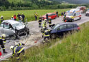 Stmk: Frontaler auf B 320 bei Assach / Aich fordert drei zum Teil schwer Verletzte