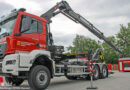 17 Dreiachs-Wechsellader mit Kran für das Burgenland → Feuerwehr Oberwart ausgestattet