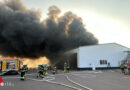 D: Drei Verletzte bei brennendem Gebäudekomplex in Bitburg