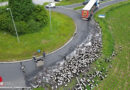 Oö: Weißbier-Desaster in Kreisverkehr in Geinberg → zwei Feuerwehren im Einsatz