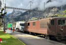 Schweiz: Verletzte bei Gefahrgutaustritt aus Lkw auf Güterzug bei Kandersteg