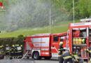 Stmk: Abschnittsübung „Brand beim Jagdschloss Mürzsteg“ in Neuberg an der Mürz