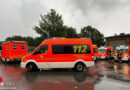 D: Blitzschlag beim Pfingstzeltlager der Feuerwehren des Kreises Soest → 38 Personen ins Krankenhaus gebracht